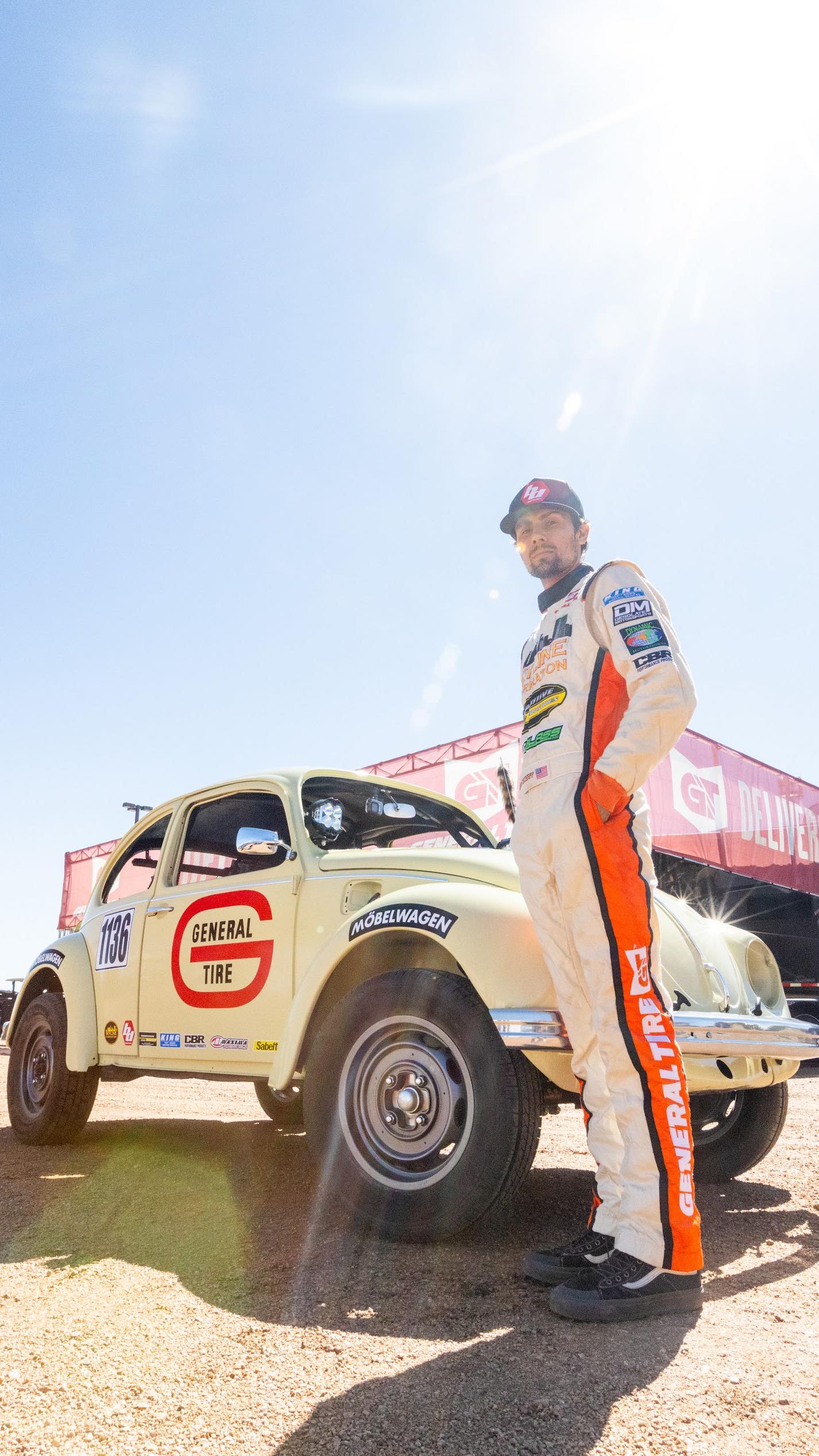 Class 11 Beetle and driver in the paddock